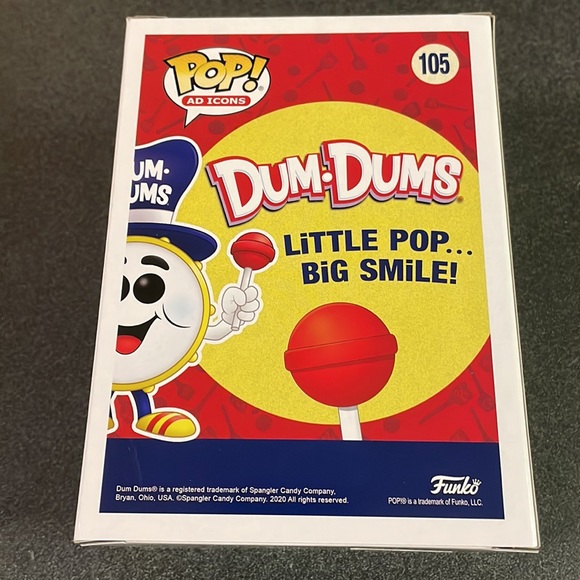 Pop! Ad Icons # 105 DUM-DUMS DRUM MAN - Picture 6 of 8